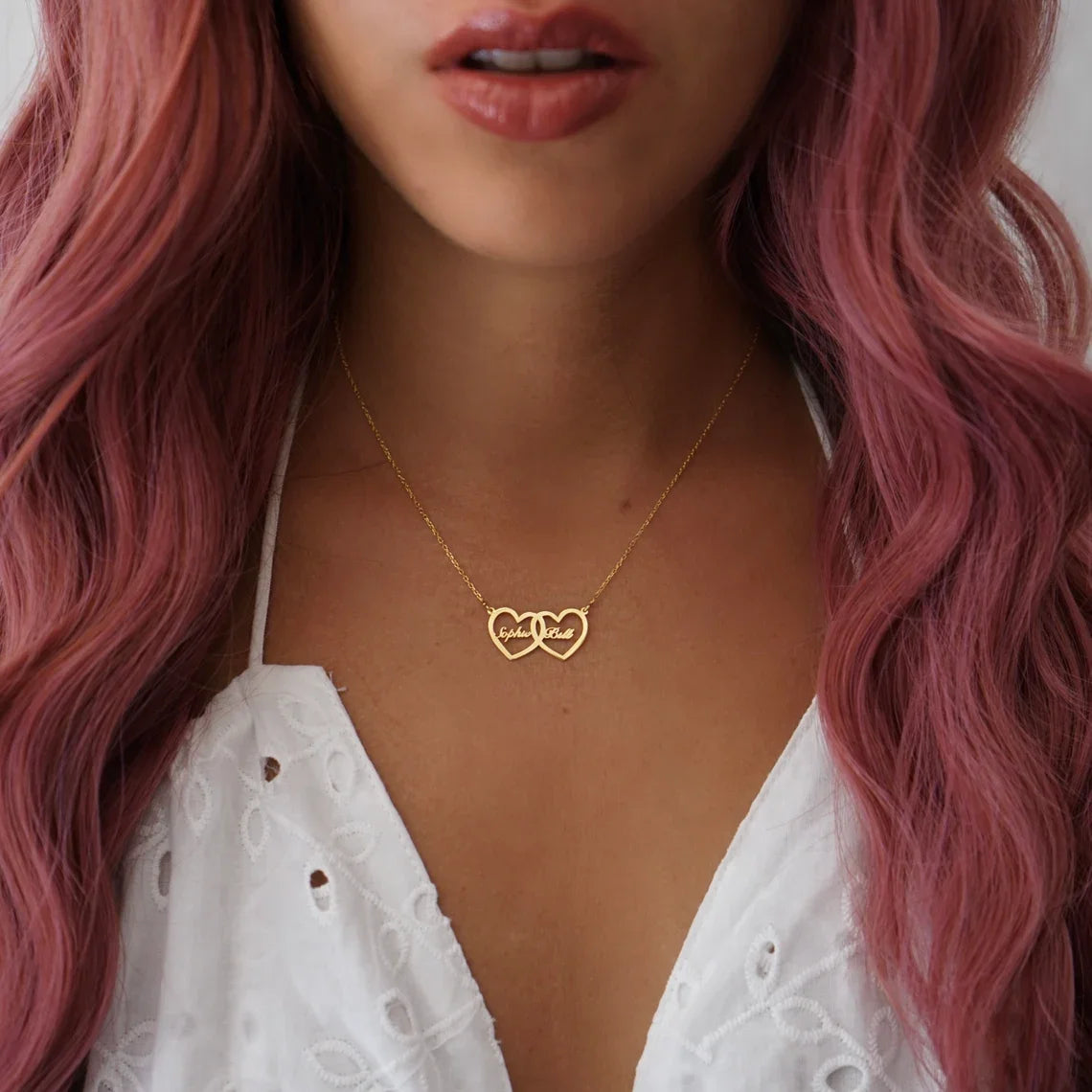 Heart Personalized Name Necklace