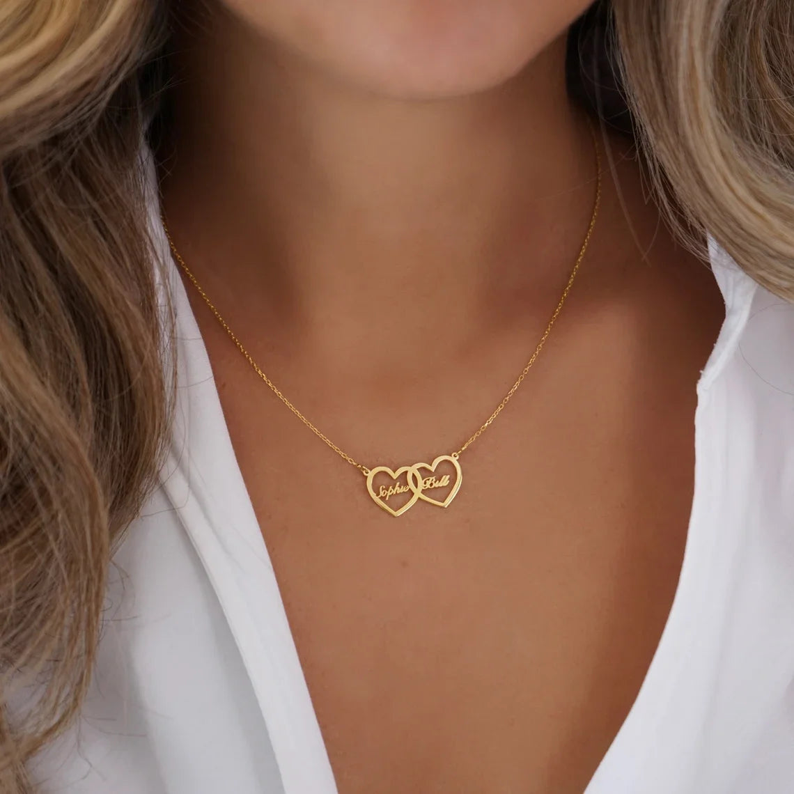 Heart Personalized Name Necklace